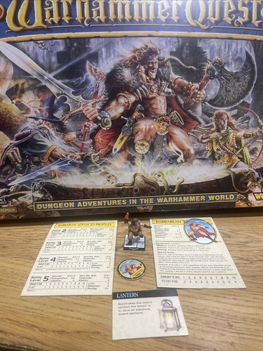 Carte warhammer quest - quest, barbaro