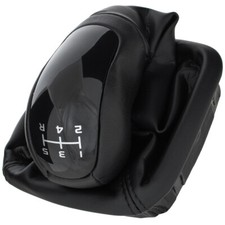 POMELLO DEL CAMBIO + CUFFIA CON CORNICE 5+R PER MERCEDES W168 A-CLASSE 97-04