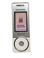 Samsung SGH X830 White (Ohne Simlock) Mini Handy Bluetooth MP3 Sehr Gut