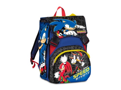 Sonic zaino scuola - sonic,