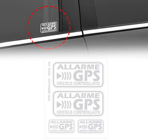 6220 adesivi allarme gps - allarme,