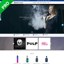 Negozio di svapo professionale chiavi in mano DropShip sito web attività in vendita