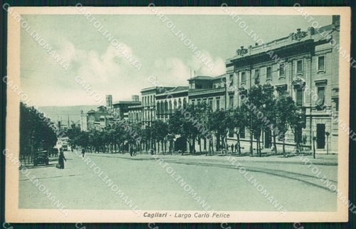 Cagliari città cartolina - cagliari,