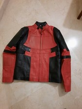 DEAD POOL GIUBBOTTO NUOVO MADE IN PAKISTAN PELLE MORBIDA