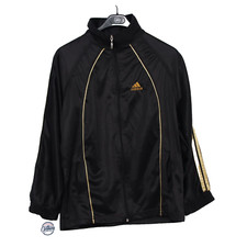Giacca  sportiva Adidas Track Top Tg. M Usato (Cod.EBAY2237) Vintage Nero unisex