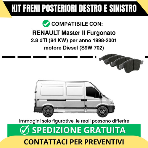 Pastiglie freno posteriori - freno,