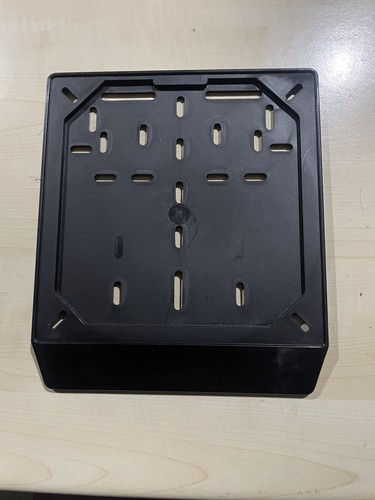 Supporto targa plastica - in,