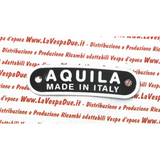 Targhetta AQUILA Made in Italy