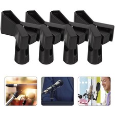 Porta microfono a clip microfono da 4 pcs morsetto microfono wireless