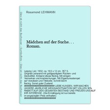 Ragazza In Cerca... Romanzo