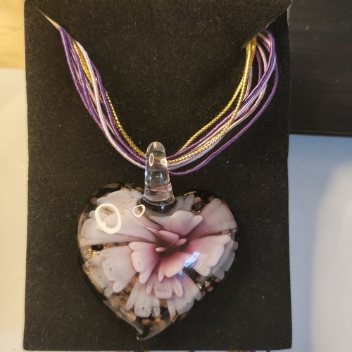 Collana vetro murano - collana,