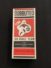 Subbuteo scale team squadra - scale,