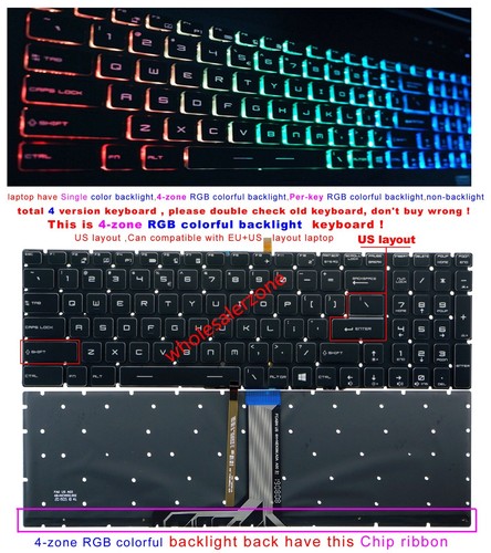 Tastiera per msi ge62 - per,