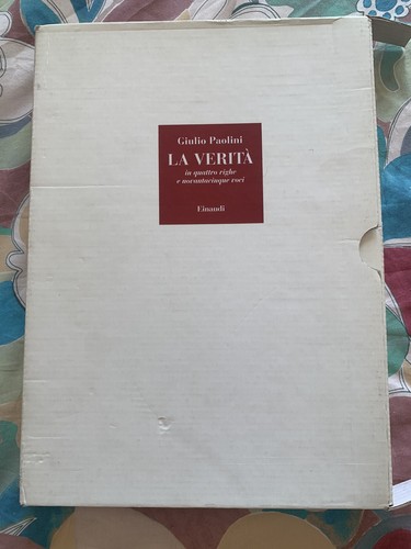 Giulio paolini verità - la,