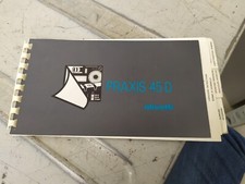 Libretto Istruzioni Praxis 45D