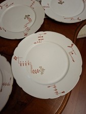 6 Piatti Da Dessert Porcellana