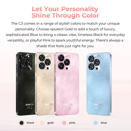 Smartphone oukitel - 4, +