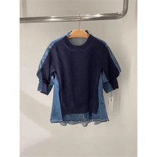 Top sacai japan patchwork - sacai,
