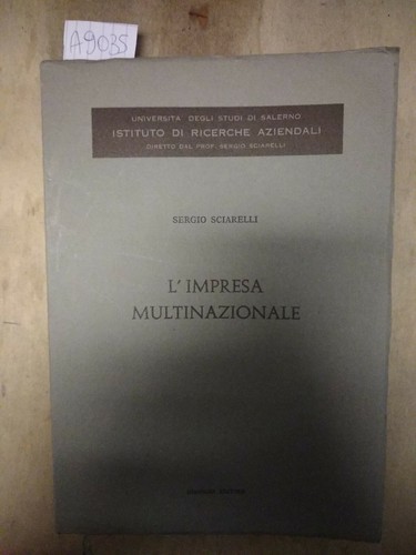 Impresa multinazionale - l'impresa,