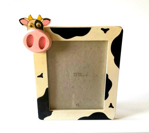 Cornice porta foto con mucca - cornice,