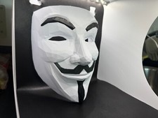 Guy Fawkes mask, V for