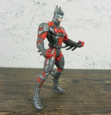 BATMAN Grigio Rosso DC Comics 1998 Action Figure 13cm Giochi Giocattoli Vintage