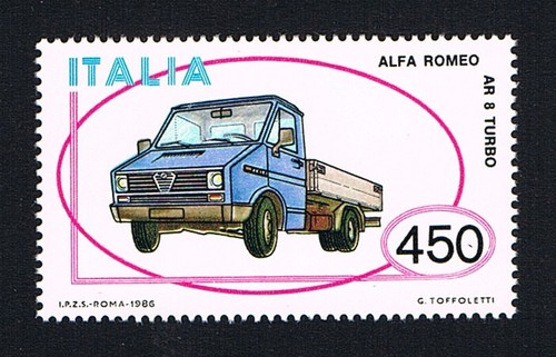 Italia francobollo macchina - italia,