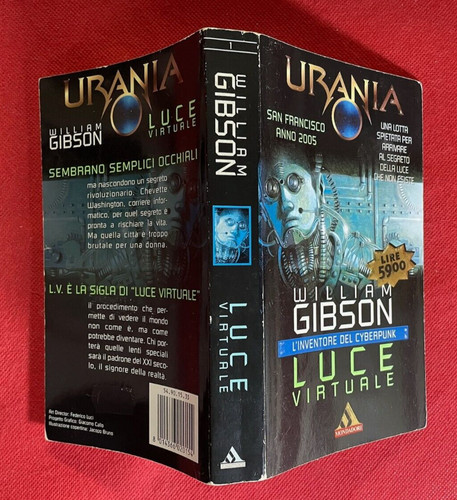 William gibson luce virtuale - luce,