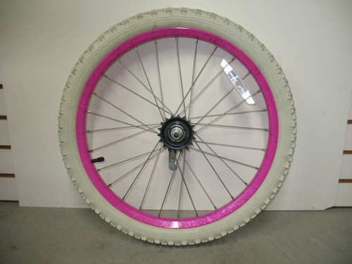 Ruota posteriore acciaio - ruota, rosa