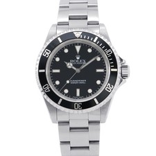 ROLEX Submariner senza data 40 mm acciaio inox quadrante nero 14060M