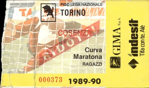 Biglietto stadio torino - biglietto,