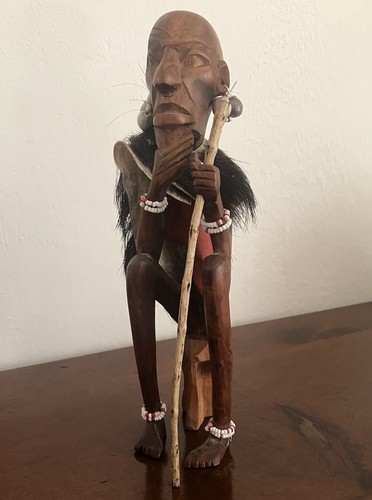 Statuetta africana legno - statuetta,