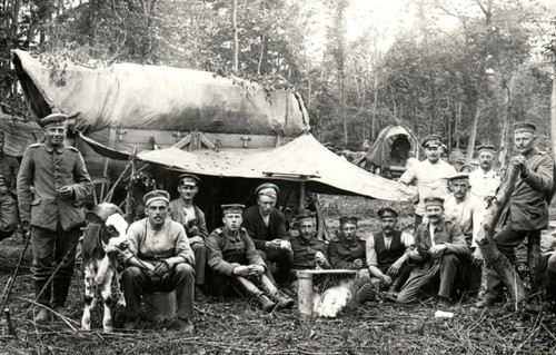 Wwi soldatini tedeschi mucca - wwi,