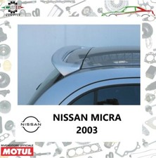 SPOILER POSTERIORE NISSAN MICRA REAR SPOILER HECKFLUGEL SPOILER ARRIERE