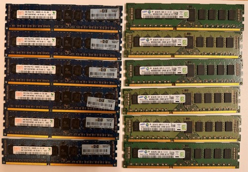 Ram 12x2gb ddr3 2rx8 - ram,