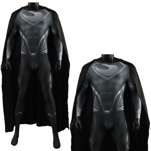 Costume superman nero - costume, tuta