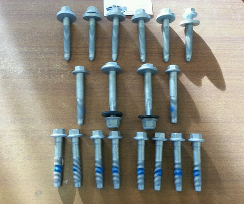 Kit bulloni sottotelaio - kit,