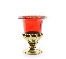 COPPA ORO ROSSO IN VETRO