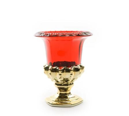 Coppa oro rosso - rosso, in