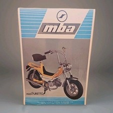 MBA Furetto Depliant D'epoca Originale Rivenditore Motocicli