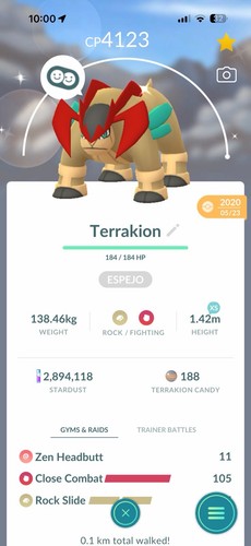 Shiny terrakion 2020 lv50 3 - terrakion,