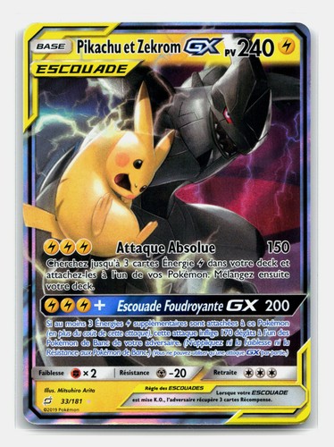 Carte pokémon pikachu - carte,