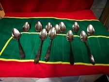 ANTICO SERVIZIO DI POSATE DA 12 CUCCHIAIO BMF placcate arg.in custodia sbagliata