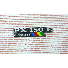 Scritta targhetta laterale per