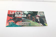 Bozzetto cinema fotoromanzi WESTERN WEST LA CITTA' RUBATA