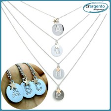 collana da donna con lettera