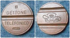 Gettone telefonico - gettone,