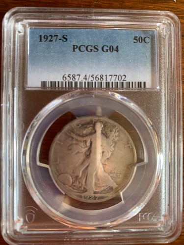 Mezzo dollaro 1927 walking - 1927, s