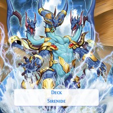 Yu Gi Oh Yugioh! Deck Mazzo Sirenide Poseidra Abisso Re Neptabyss Abisstrite