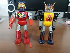 coppia UFOBOTS Polistil rari pugni neri sparanti 1979